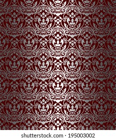 Vintage seamless vector background for retro design