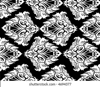 Vintage seamless vector pattern 02