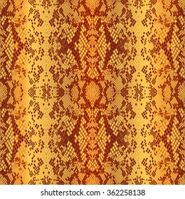 Vintage seamless vector pattern beige structure snakeskin epithelium