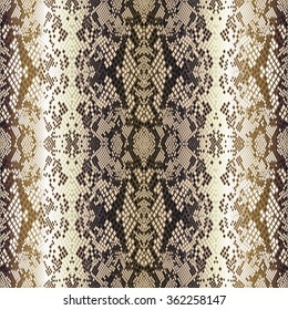 Vintage seamless vector pattern beige structure snakeskin epithelium