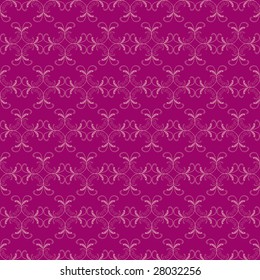 Vintage seamless Victorian background pattern