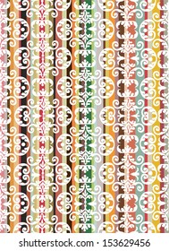 Vintage seamless wallpaper 