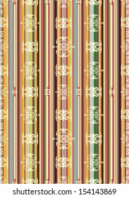 Vintage seamless wallpaper