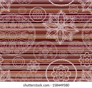 Vintage seamless wallpaper