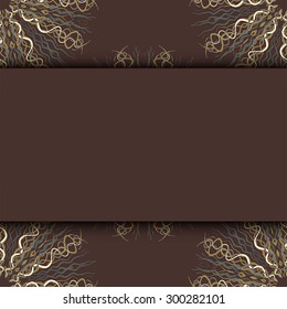 Vintage seamless wallpaper Easily editable vector image