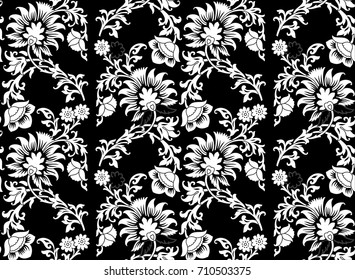 Cute Small Floral Pattern Stock Vector (Royalty Free) 716020972