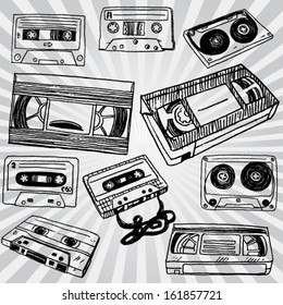 Vintage Set of Cassettes