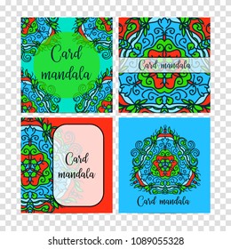 Vintage set decorative elements. Card or invitation, hand drawn background. Oriental pattern, vector illustration. Islam, Arabic Indian turkish motifs