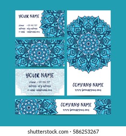 Vintage set decorative elements. Card or invitation, hand drawn background. Oriental pattern, vector illustration. Islam, Arabic Indian turkish motifs