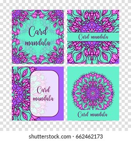 Vintage set decorative elements. Card or invitation, hand drawn background. Oriental pattern, vector illustration. Islam, Arabic Indian turkish