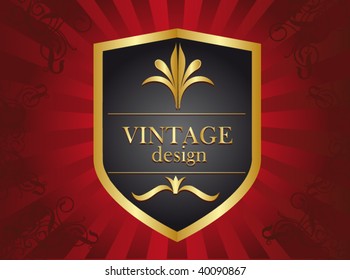 vintage shield