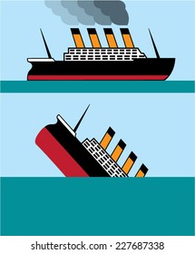 Vintage ship