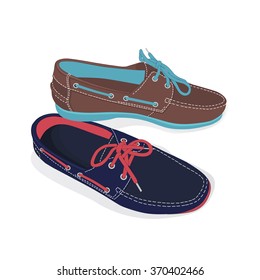 Vintage shoe. vector