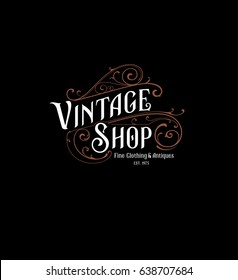 Vintage Shop Logo