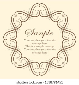 Vintage sign frames. Old decorative frame design, retro ornate label elements and luxurious vintage borders. Premium certificate badge, victorian elegant tag. Isolated vector symbols set