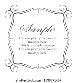 Vintage sign frames. Old decorative frame design, retro ornate label elements and luxurious vintage borders. Premium certificate badge, victorian elegant tag. Isolated vector symbols set
