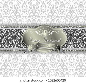 Vintage Silver Background