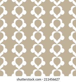 Vintage simple background, cute seamless pattern, vector wallpaper, floral, light wrapping paper, sketch of fabric for decoration and design 