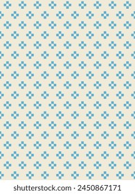 Vintage simple folk seamless pattern design. Vector illustration.