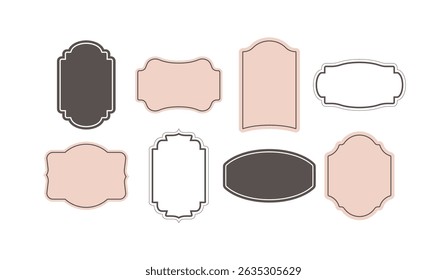 Vintage and simple frame set