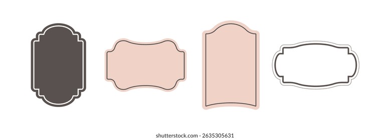 Antiguas y conjunto de marcos simples