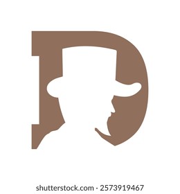 vintage simple gentlemen dukes logo design graphic vector illustrations