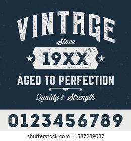 Vintage Since 19xx - Vintage Birthday Tee Design For Printing