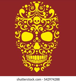vintage skull design t shirts
