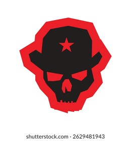 Diseño del Vector del cráneo de Antiguas para el diseño del logotipo y de la camiseta EPS 10