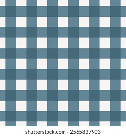 Vintage small checks in a subtle color palette of grey blue and white. Minimal geometric design. A seamless vector pattern. Great for home decor, fabric, wallpaper, gift wrap, stationery, packaging.