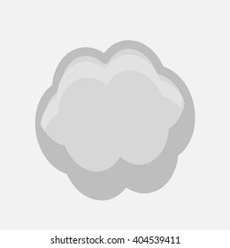 Vintage Smoke Cloud Vector