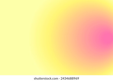 Fondo de degradado radial de desenfoque suave vintage. Fondo de colores claros de mezcla retro. Estética rosa nude, colores amarillos textura papel pintado.