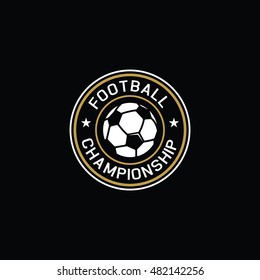 Vintage Soccer Logo