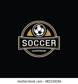 Vintage Soccer Logo