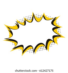 Vintage Speech Bubble Vector Illustration Template Illustration Design. Vector EPS 10.