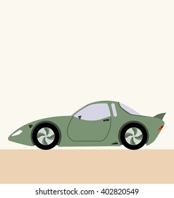 vintage sport car