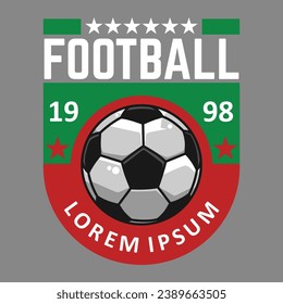 VINTAGE SPORTS CLUB LOGO ILLUSTRATION