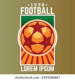 VINTAGE SPORTS CLUB LOGO ILLUSTRATION