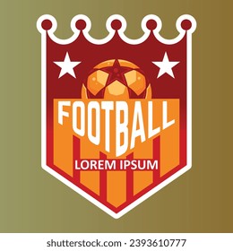 VINTAGE SPORTS CLUB LOGO ILLUSTRATION