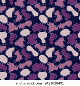 Vintage spotted seamless pattern. Hand drawn background for your design. Textile, packaging, blog decoration, banner, poster, wrapping paper. Vector. 