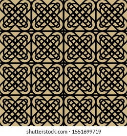 Vintage Square Decoration Pattern Illustration