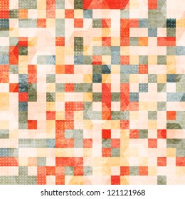 vintage squares seamless