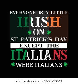 vintage st Patrick day t shirt design template