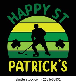 Vintage St. Patrick's Day T Shirt Design