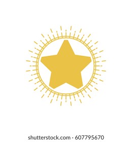 vintage star symbol