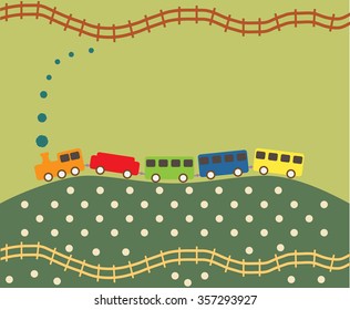 Vintage Steam Train