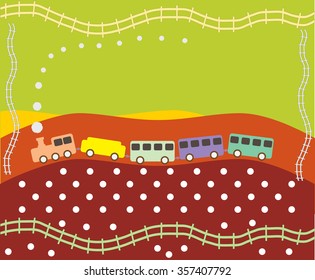 Vintage Steam Train 