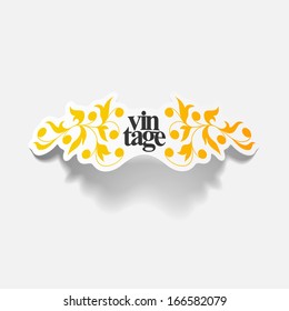 vintage sticker