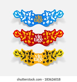 vintage sticker