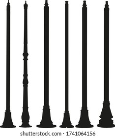 Vintage Street and garden Lamp pole 